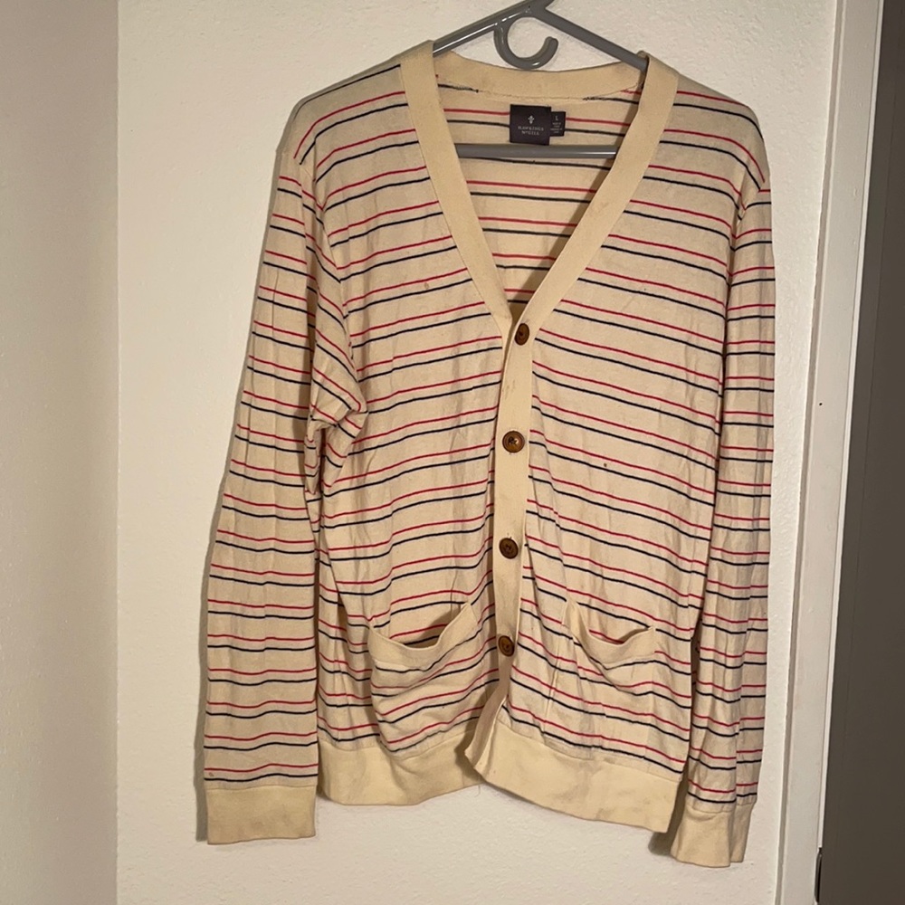 Striped cardigan